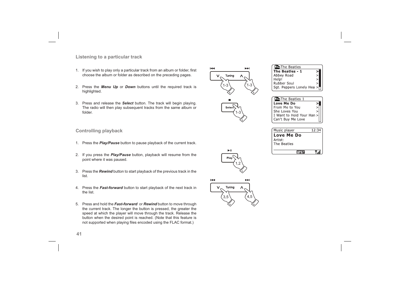 Roberts Radio 63I User Manual | Page 42 / 124