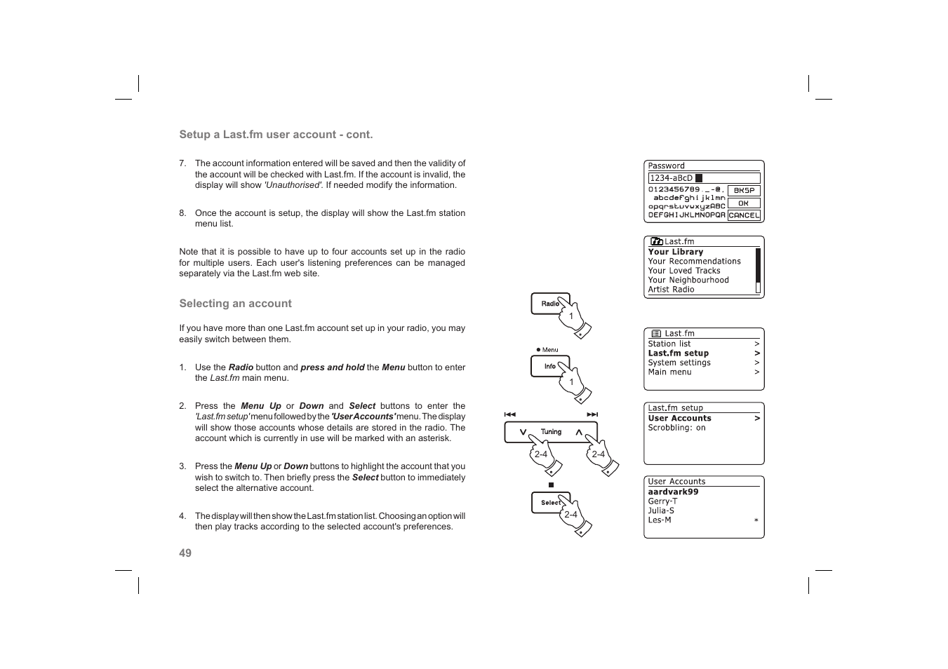 Roberts Radio 63I User Manual | Page 50 / 124