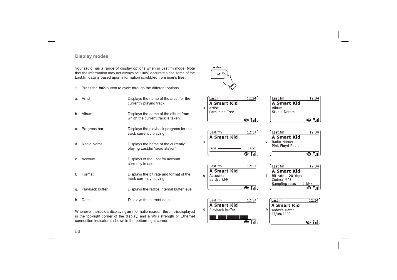 Roberts Radio 63I User Manual | Page 54 / 124