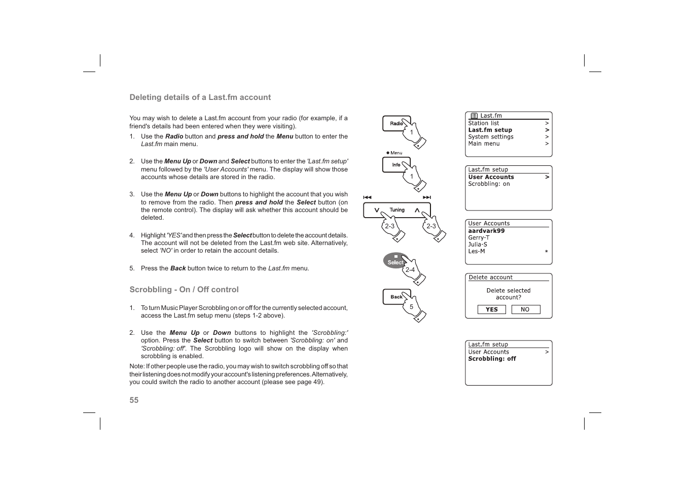 Roberts Radio 63I User Manual | Page 56 / 124