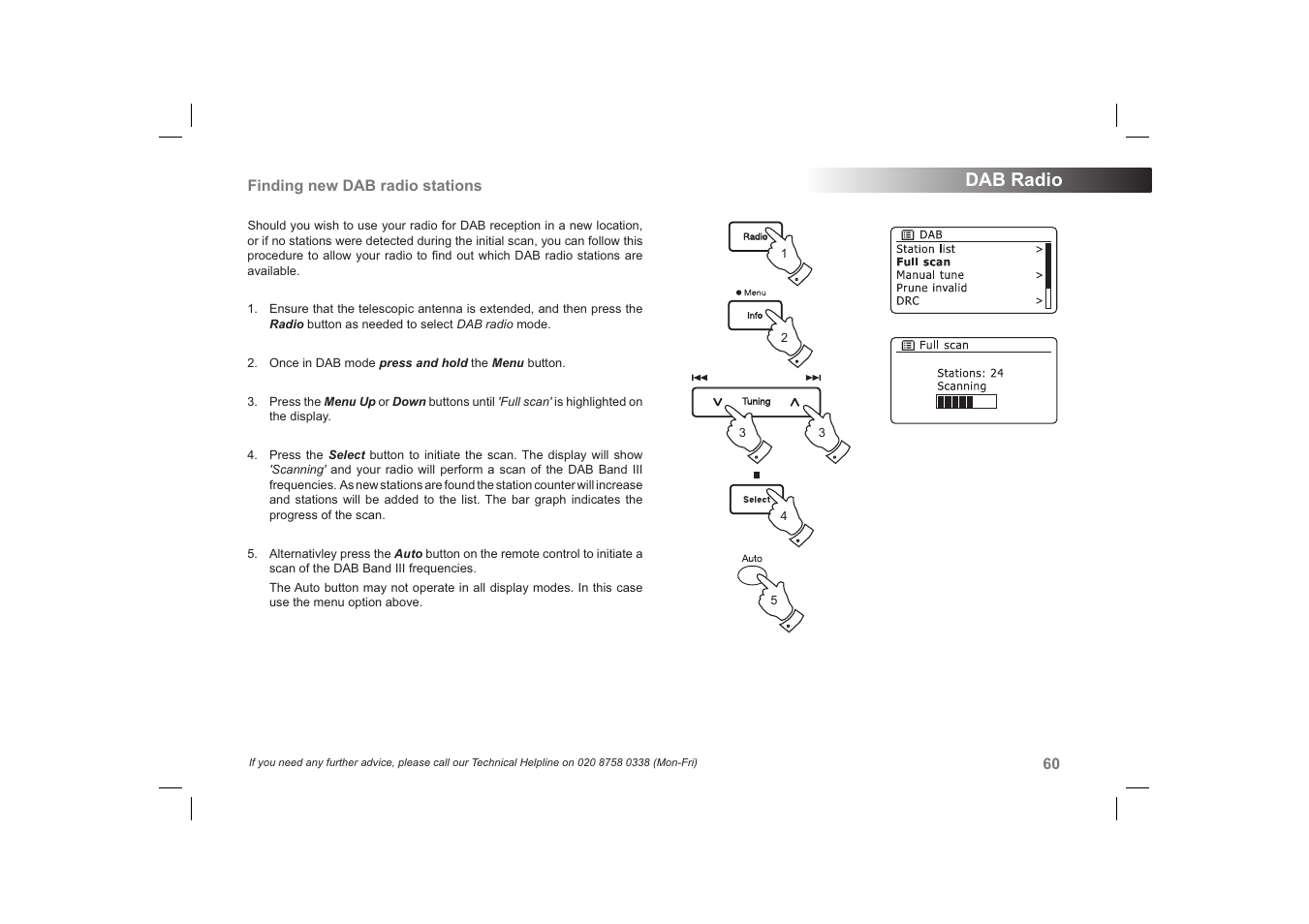 Dab radio | Roberts Radio 63I User Manual | Page 61 / 124