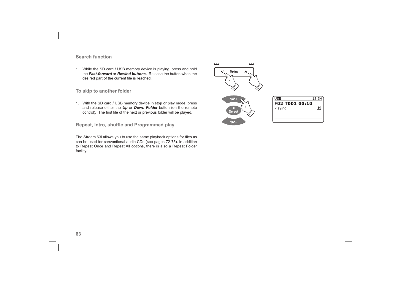 Roberts Radio 63I User Manual | Page 84 / 124