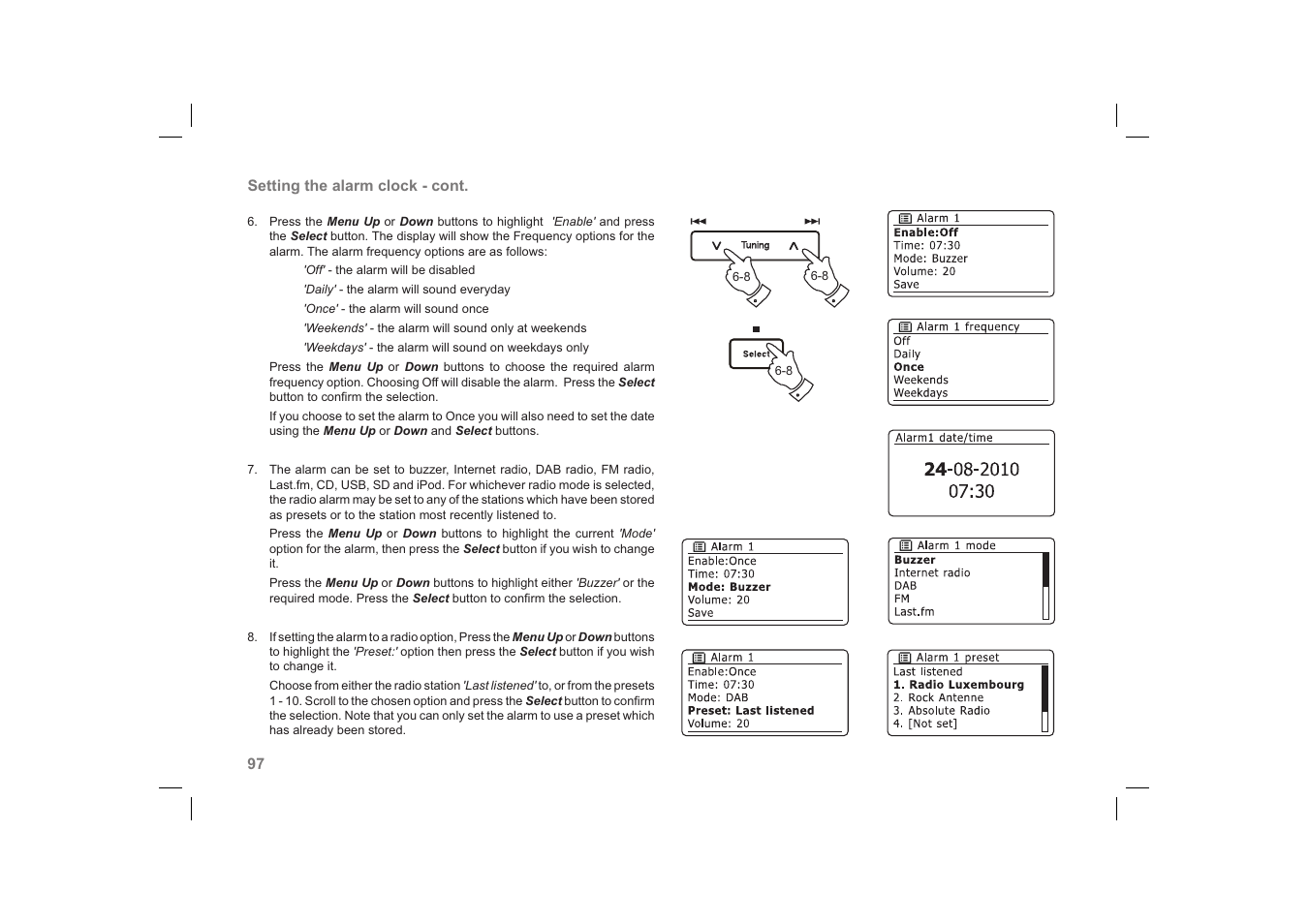 Roberts Radio 63I User Manual | Page 98 / 124