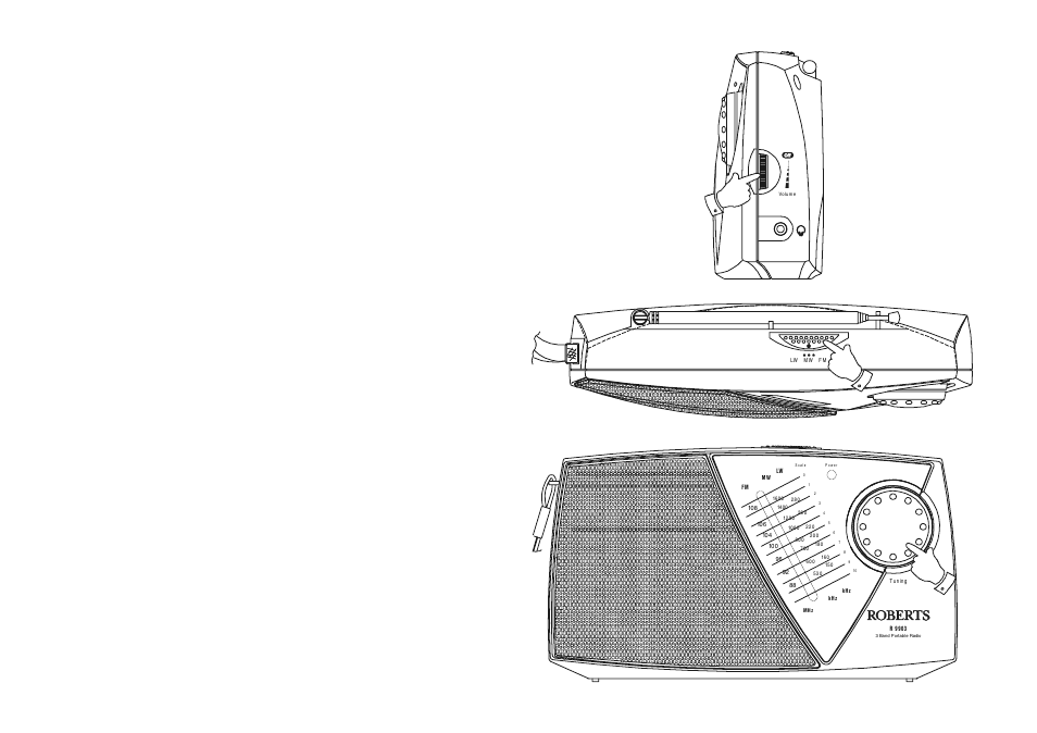 Operating your radio | Roberts Radio R9903 User Manual | Page 5 / 8