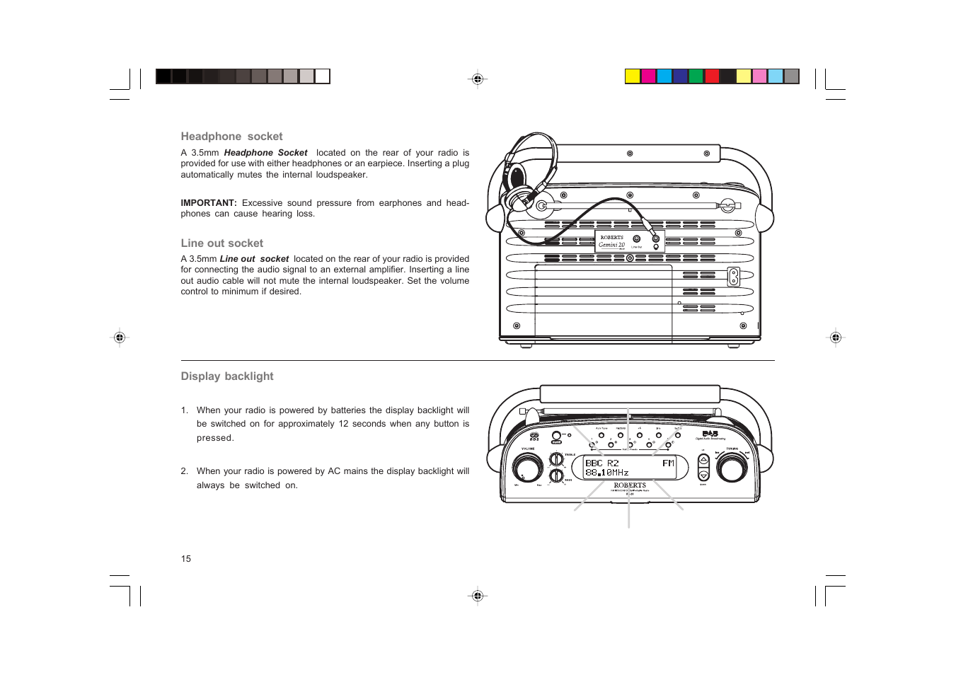 Roberts Radio RD-20 User Manual | Page 16 / 20