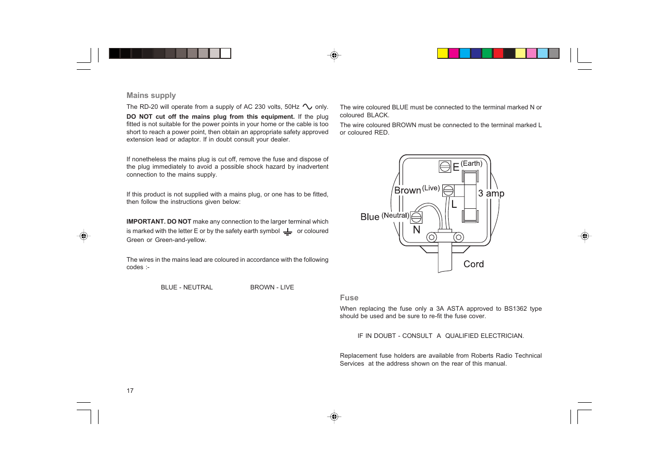 Roberts Radio RD-20 User Manual | Page 18 / 20