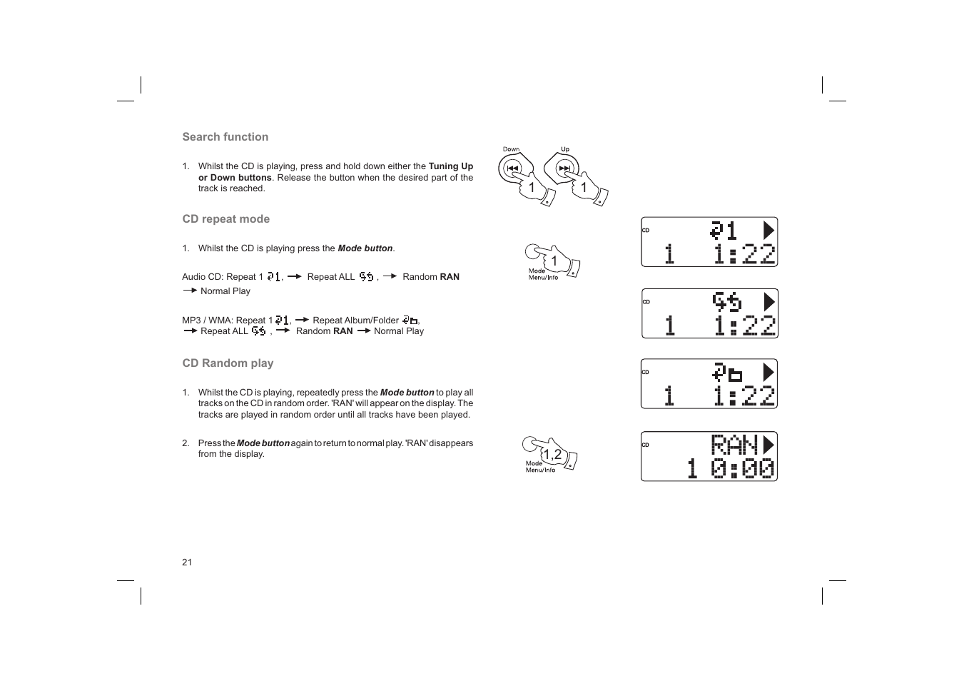 Roberts Radio ZoomBox User Manual | Page 22 / 32