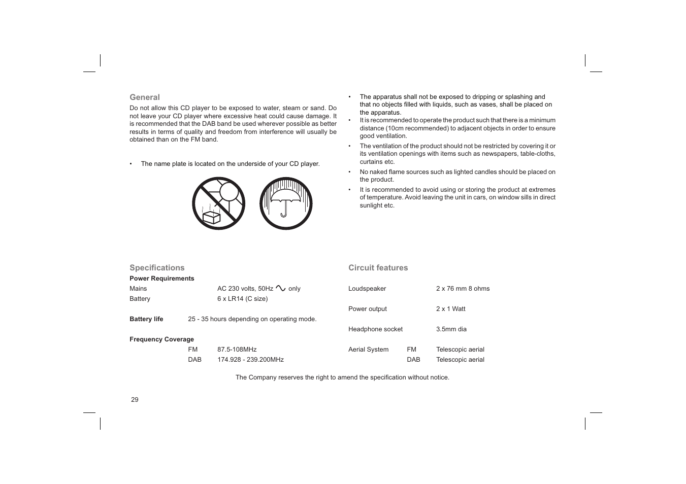 Roberts Radio ZoomBox User Manual | Page 30 / 32