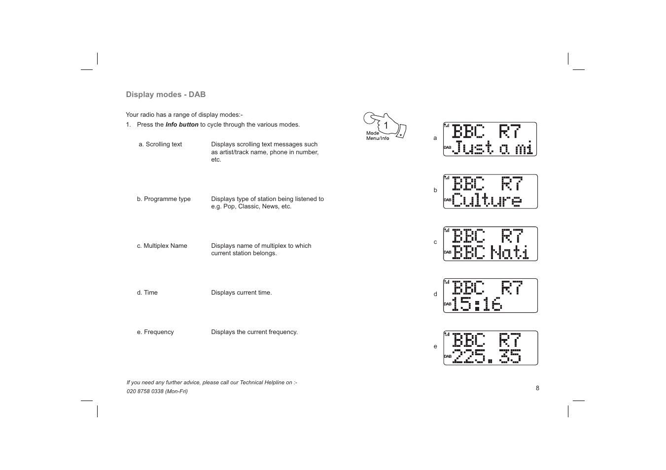 Roberts Radio ZoomBox User Manual | Page 9 / 32