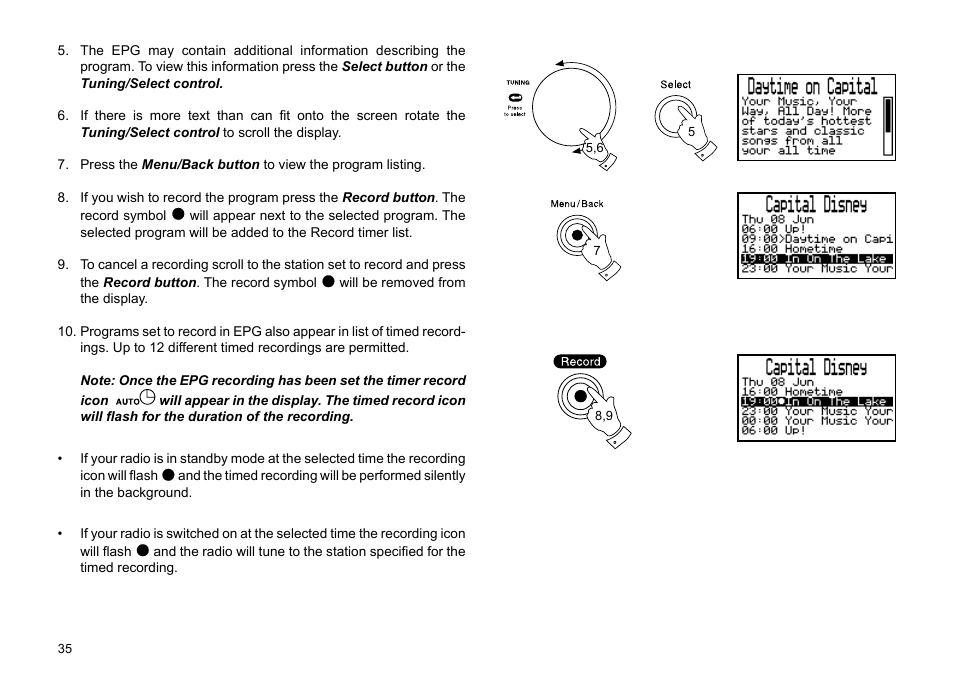 Roberts Radio MP-30 User Manual | Page 36 / 64