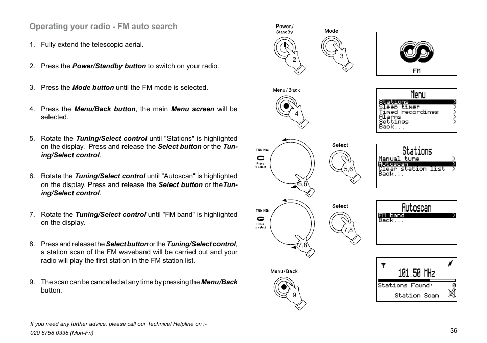 Roberts Radio MP-30 User Manual | Page 37 / 64
