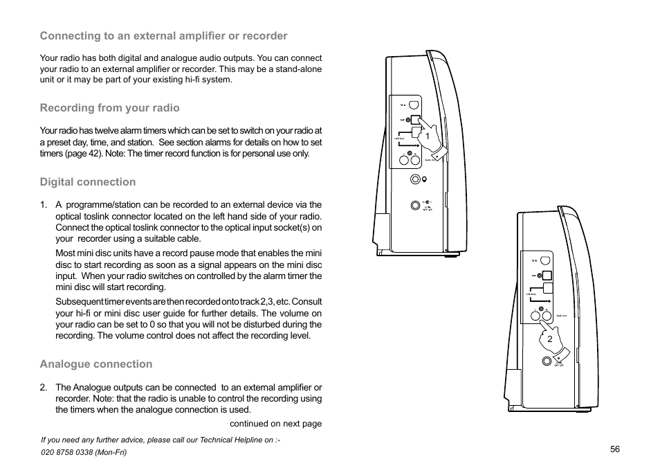 Roberts Radio MP-30 User Manual | Page 57 / 64