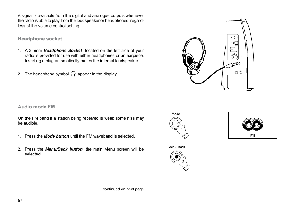 Roberts Radio MP-30 User Manual | Page 58 / 64