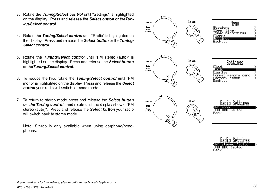 Roberts Radio MP-30 User Manual | Page 59 / 64