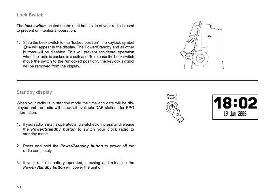 Roberts Radio MP-30 User Manual | Page 60 / 64