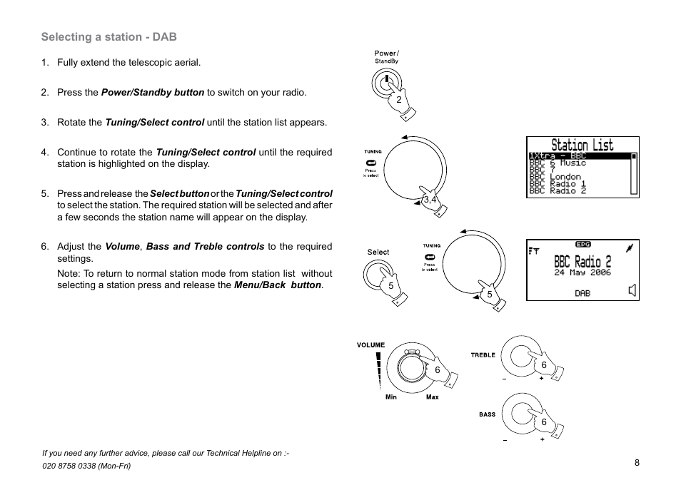 Roberts Radio MP-30 User Manual | Page 9 / 64
