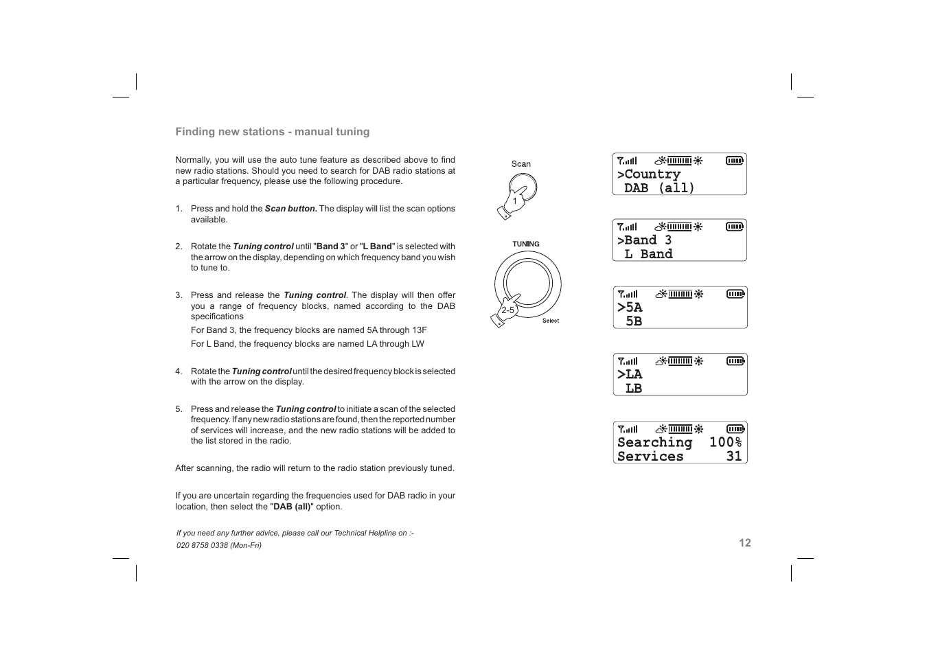 Roberts Radio SolarDAB Solar Powered DAB Radio User Manual | Page 13 / 20
