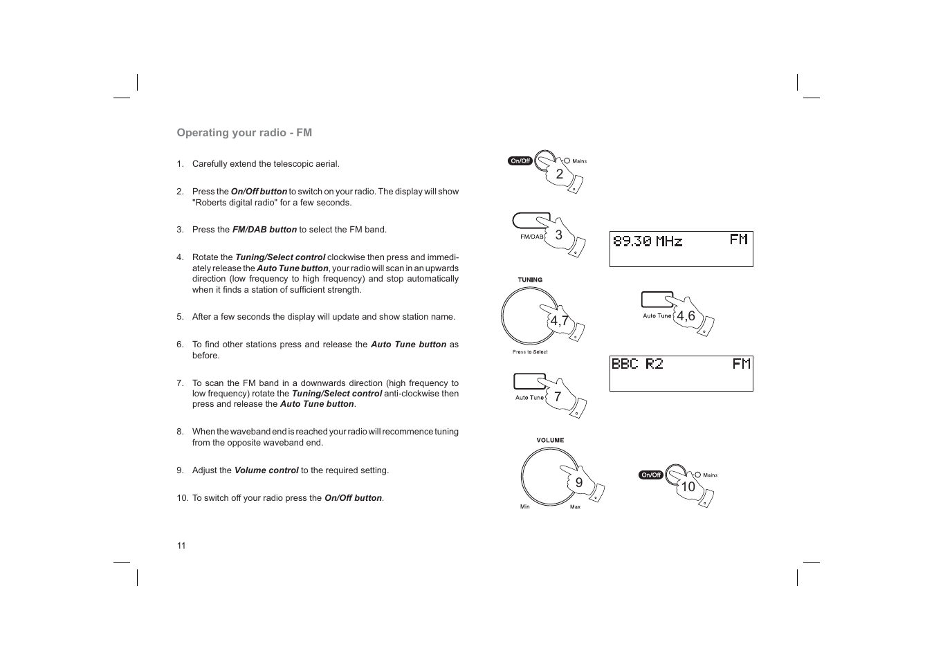 Roberts Radio RD-76 User Manual | Page 12 / 20