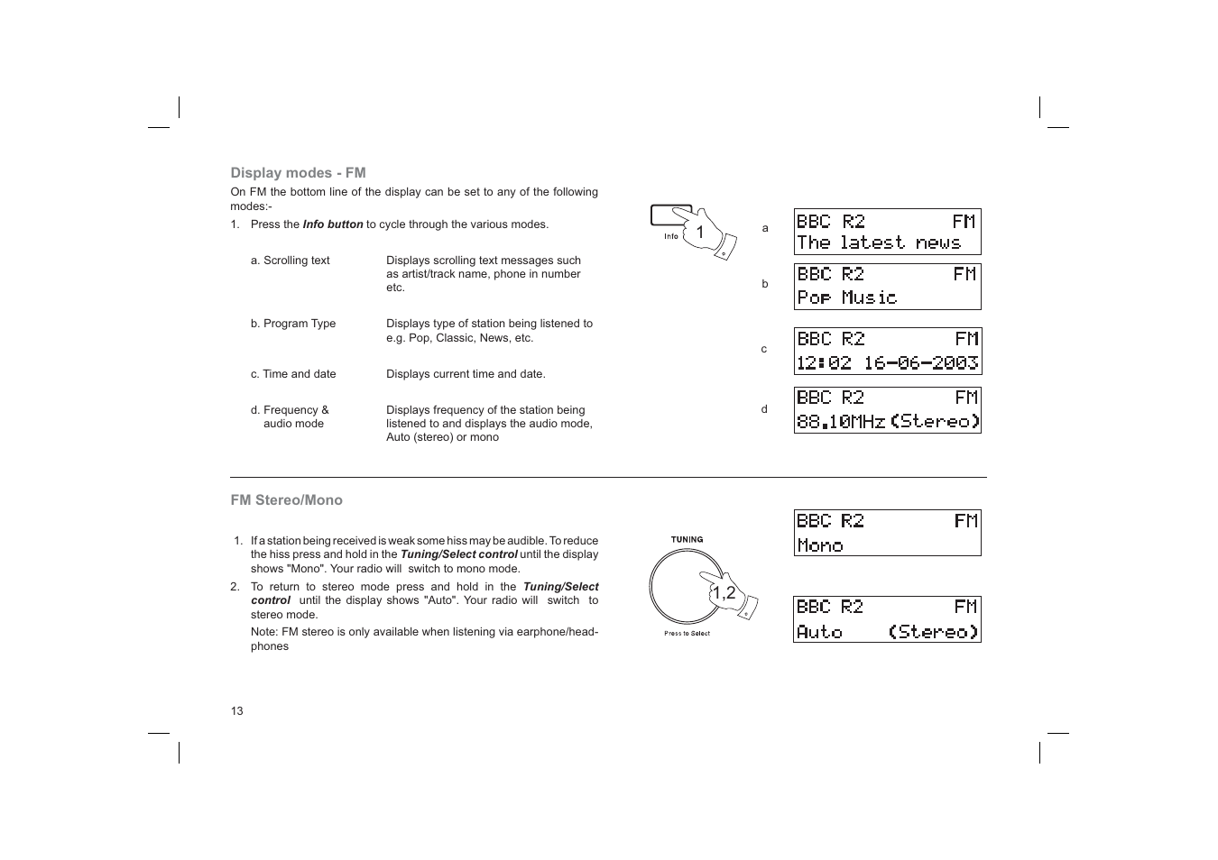 Roberts Radio RD-76 User Manual | Page 14 / 20