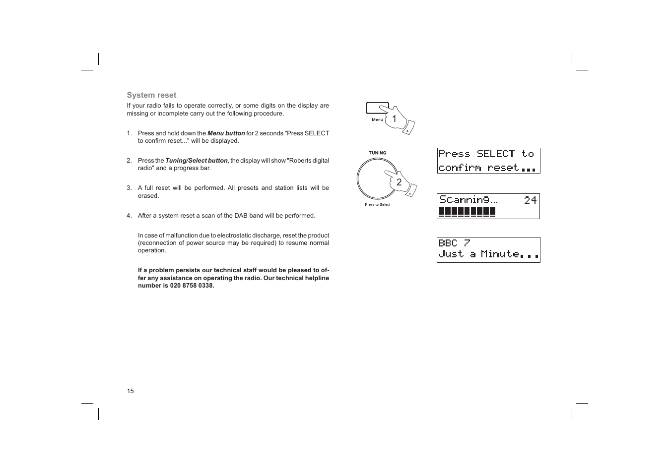 Roberts Radio RD-76 User Manual | Page 16 / 20