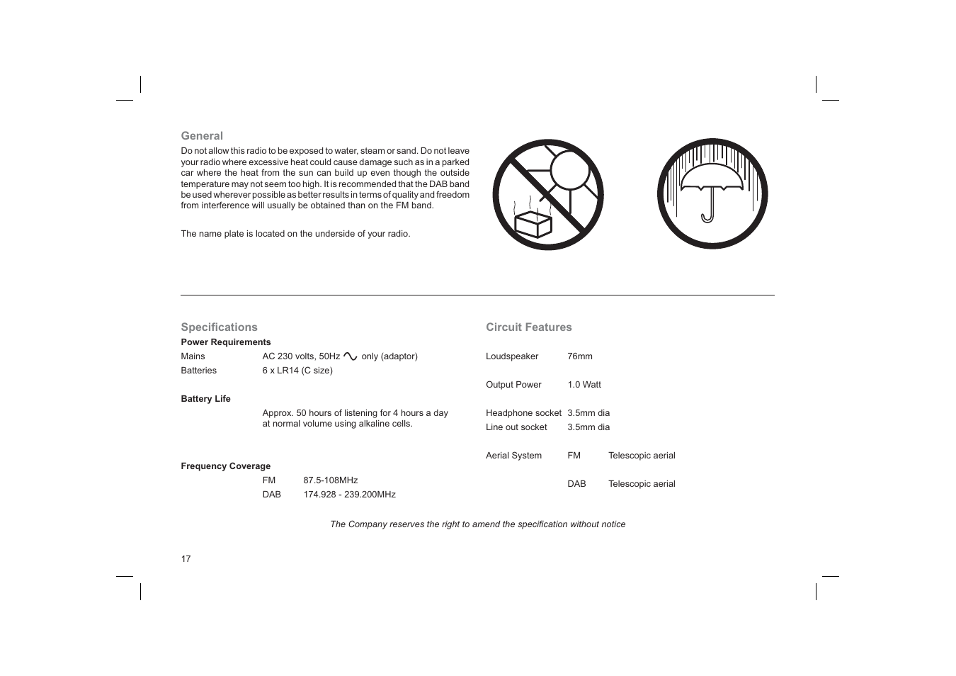 Roberts Radio RD-76 User Manual | Page 18 / 20