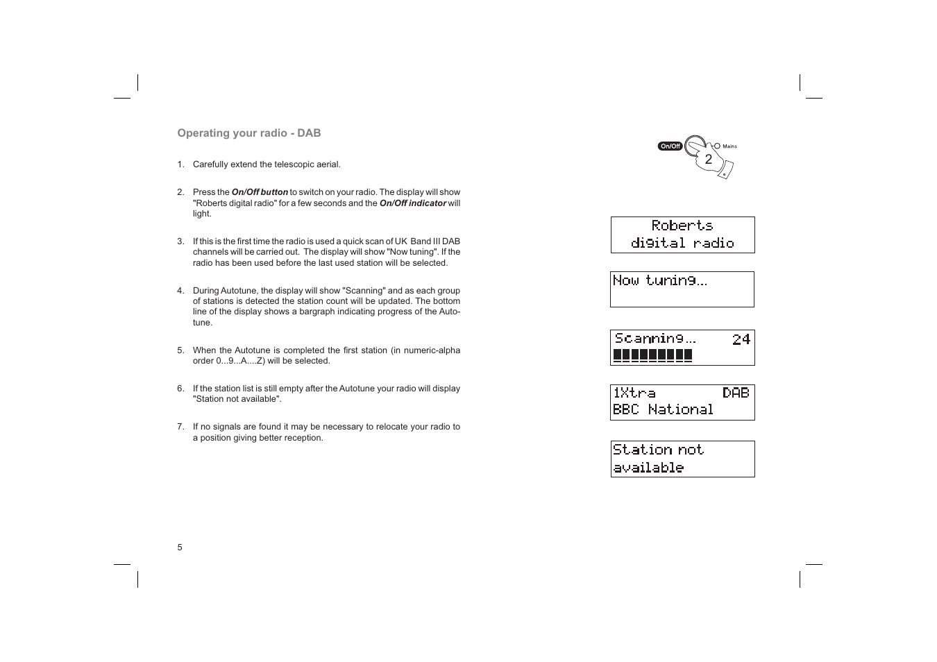 Roberts Radio RD-76 User Manual | Page 6 / 20