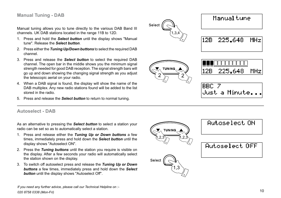 Roberts Radio Gemini 46 RD-46 User Manual | Page 11 / 20