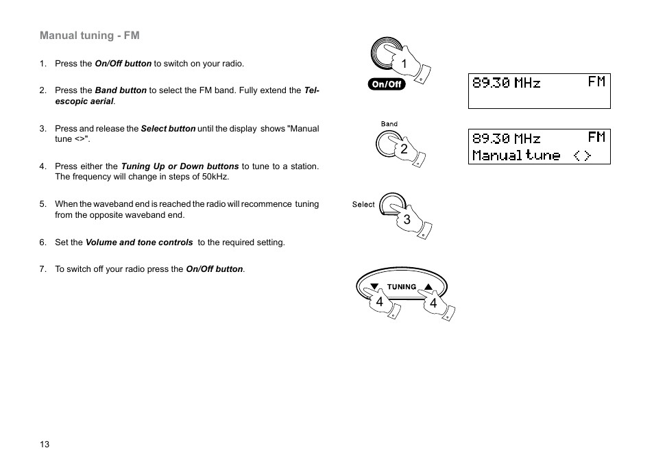 Roberts Radio Gemini 46 RD-46 User Manual | Page 14 / 20