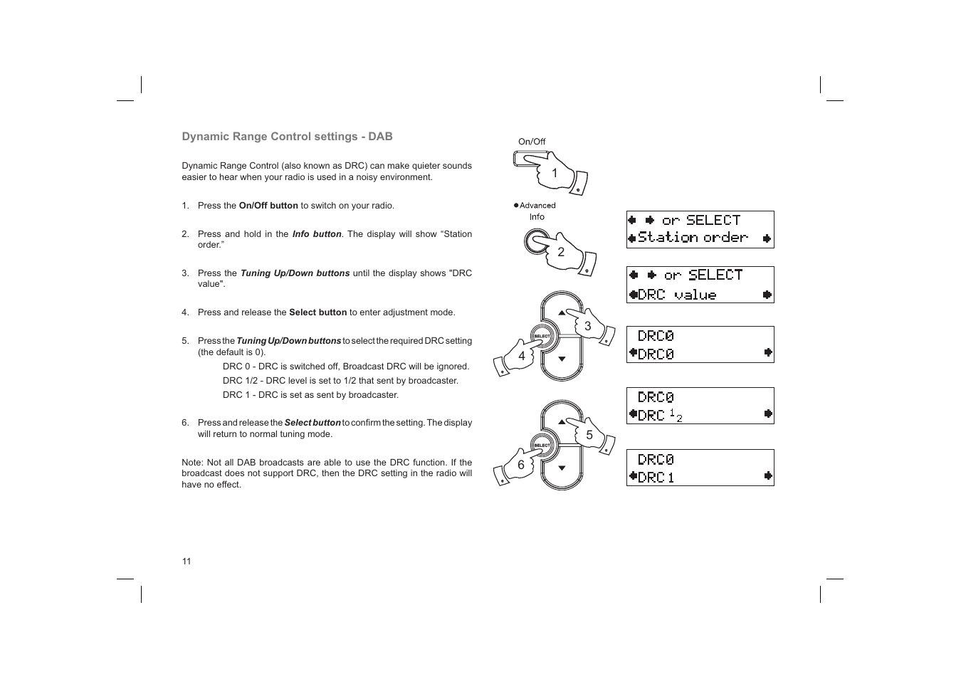 Roberts Radio Gemini 59 RD-59 User Manual | Page 12 / 24