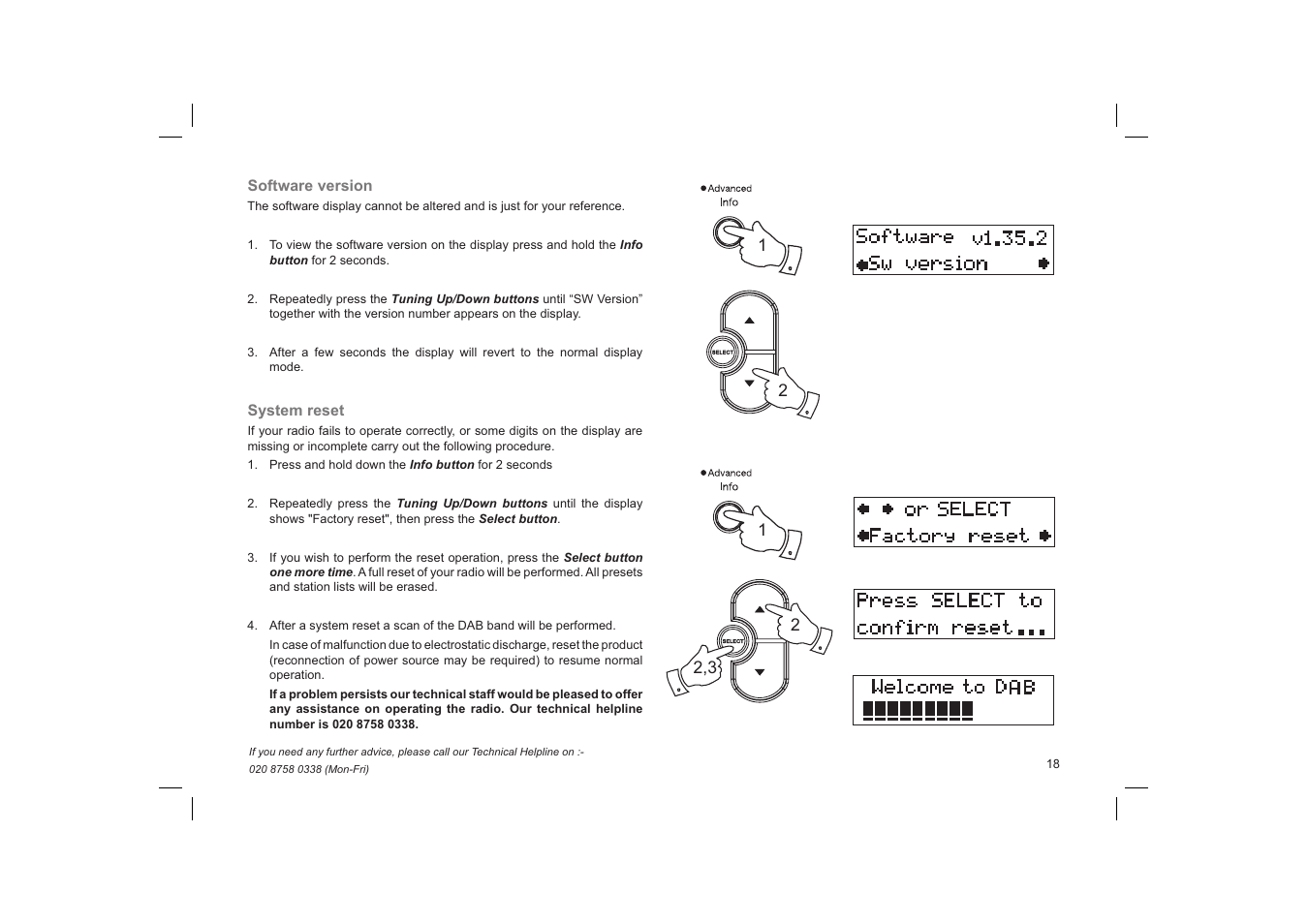 Roberts Radio Gemini 59 RD-59 User Manual | Page 19 / 24