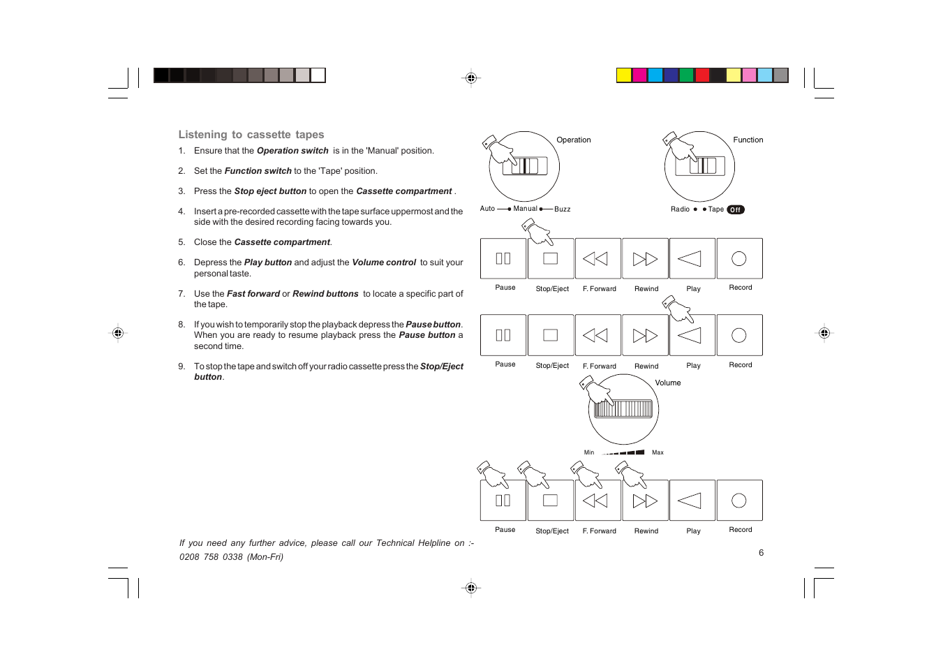 Roberts Radio RC9907 User Manual | Page 7 / 20