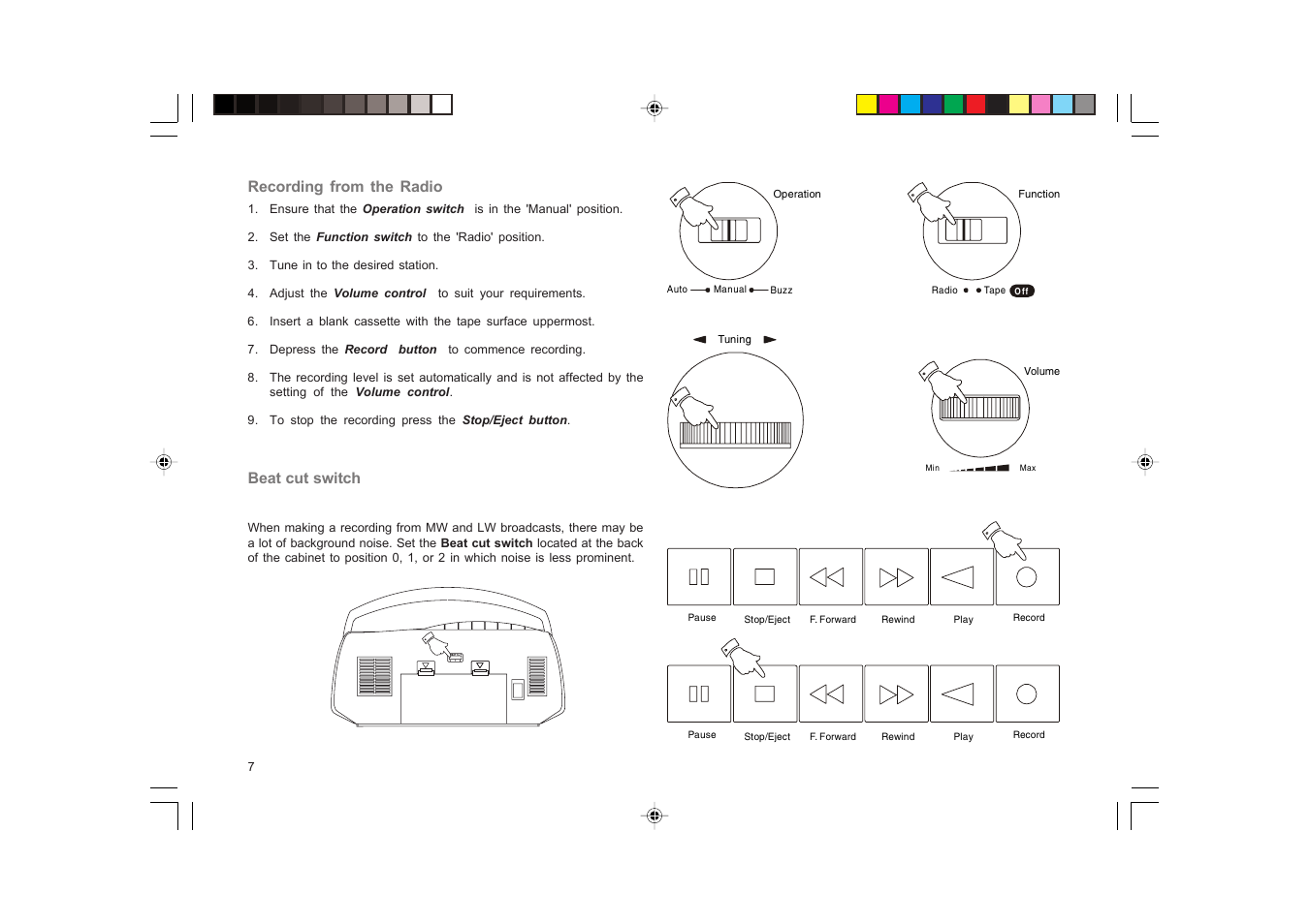 Roberts Radio RC9907 User Manual | Page 8 / 20