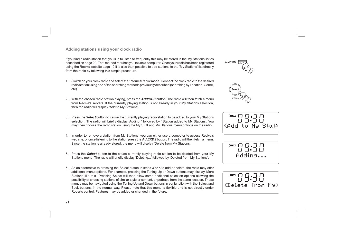 Roberts Radio STREAMTime User Manual | Page 22 / 68