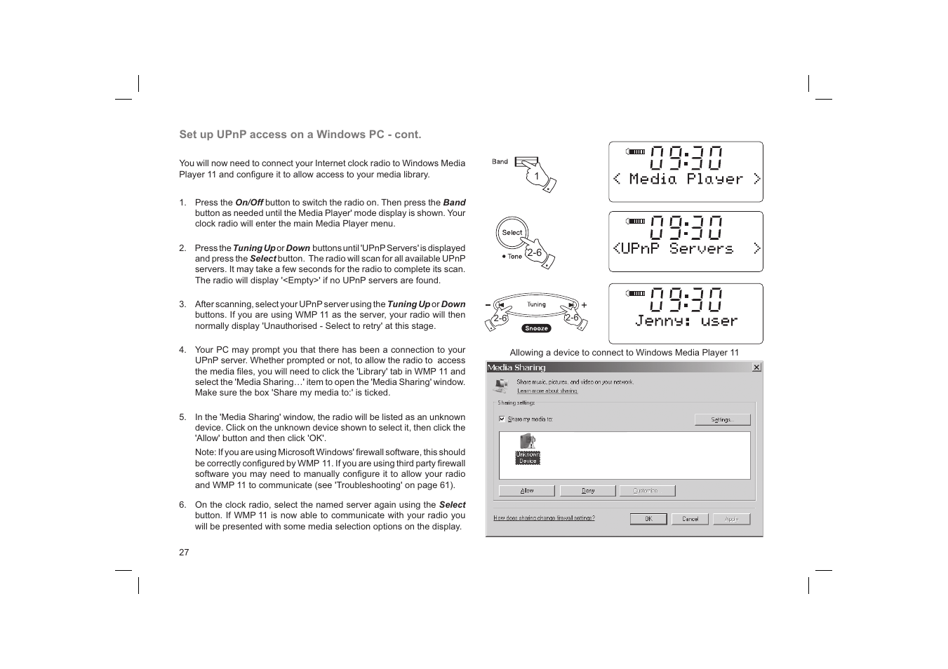 Roberts Radio STREAMTime User Manual | Page 28 / 68