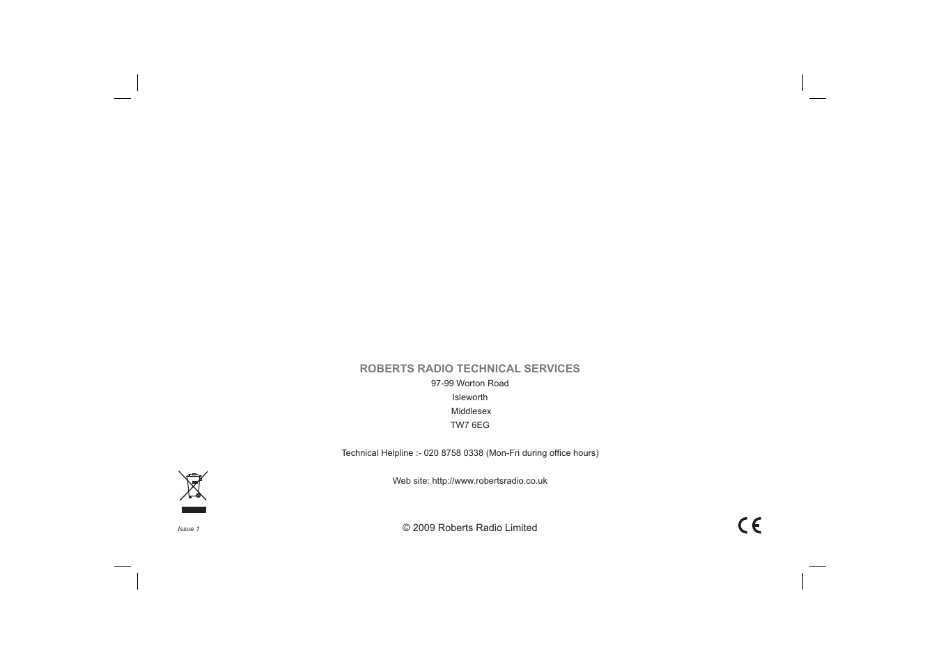Roberts Radio STREAMTime User Manual | Page 68 / 68