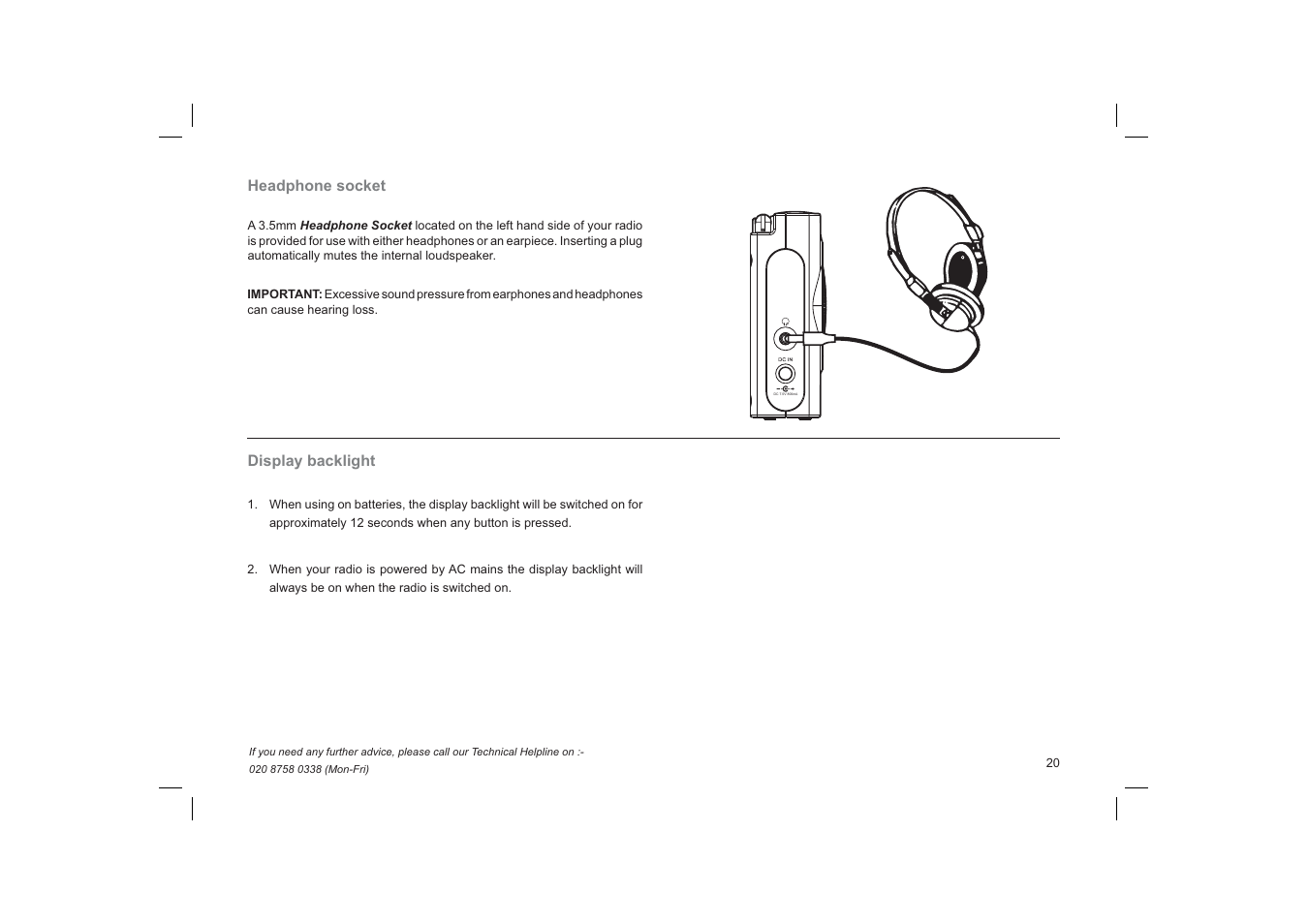 Roberts Radio ecologic1 User Manual | Page 21 / 28