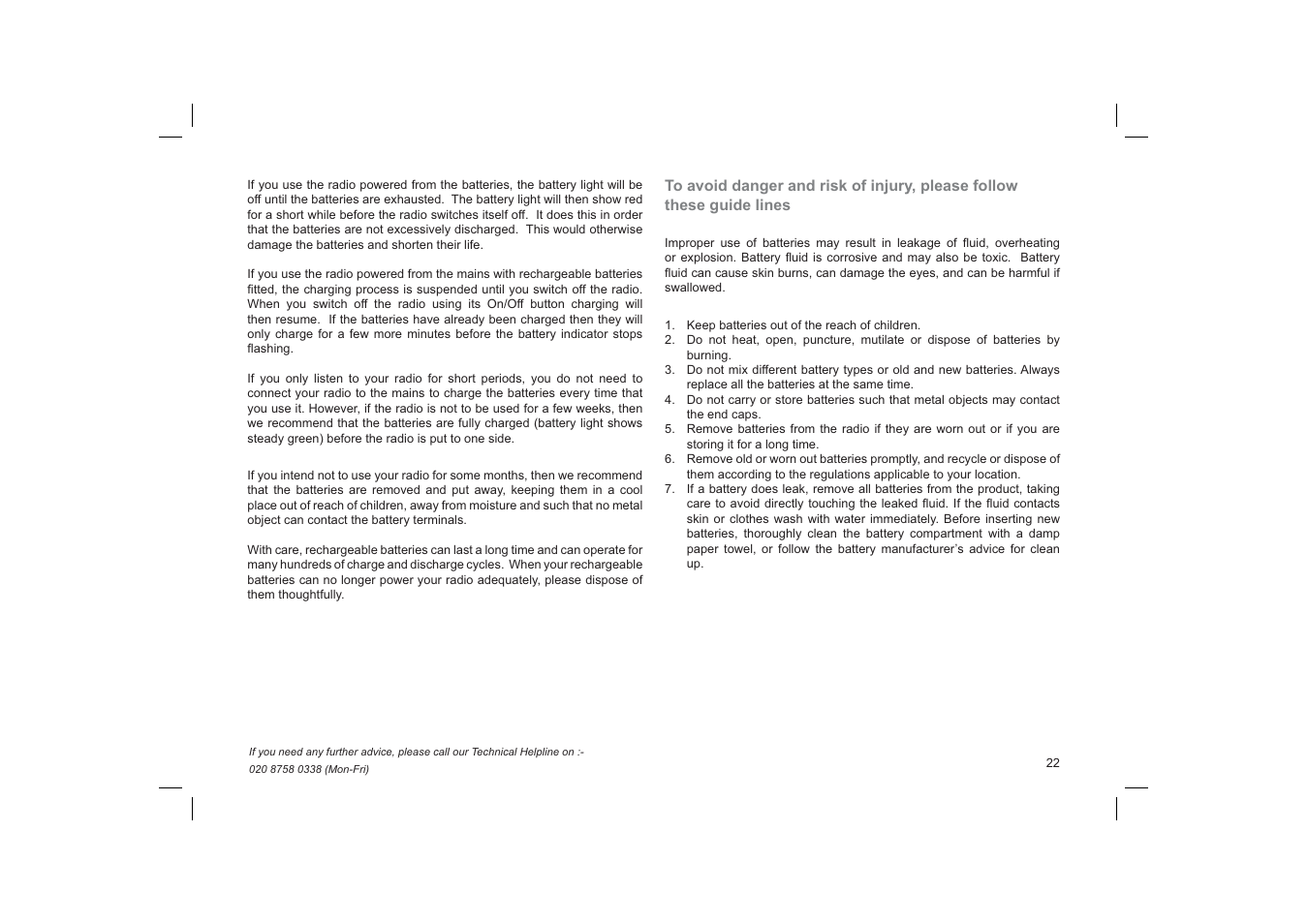 Roberts Radio ecologic1 User Manual | Page 23 / 28