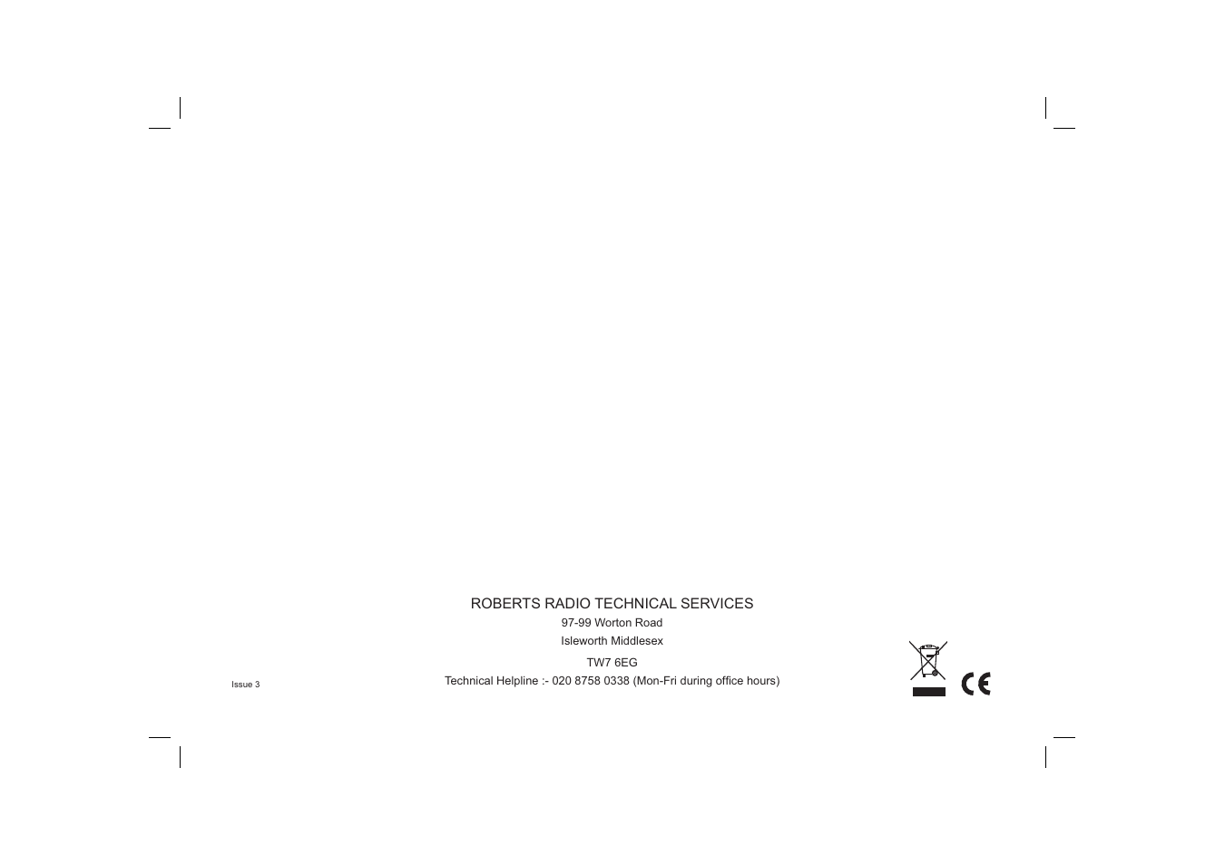 Roberts Radio Revwal User Manual | Page 8 / 8