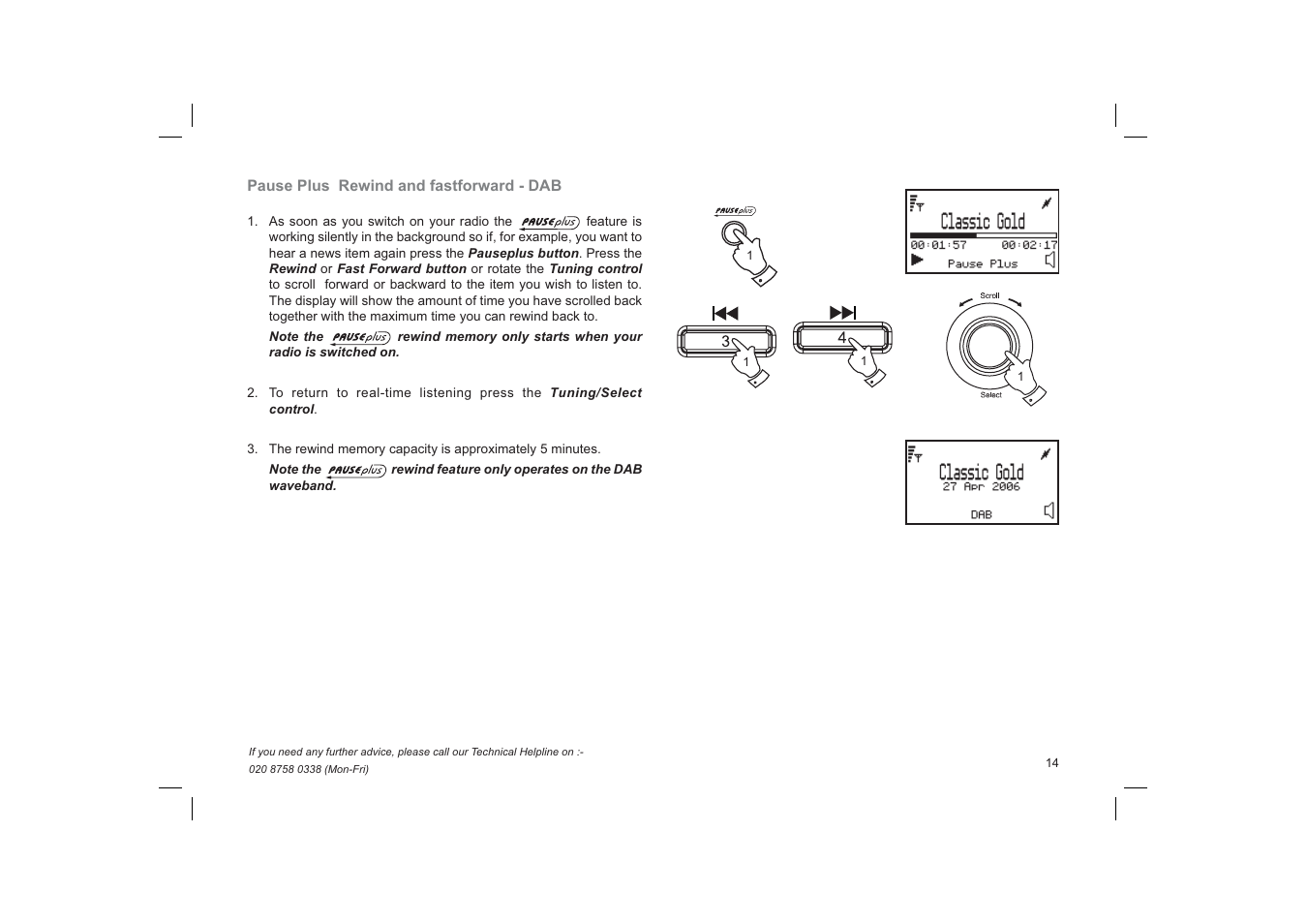 Roberts Radio RD-41 User Manual | Page 15 / 64