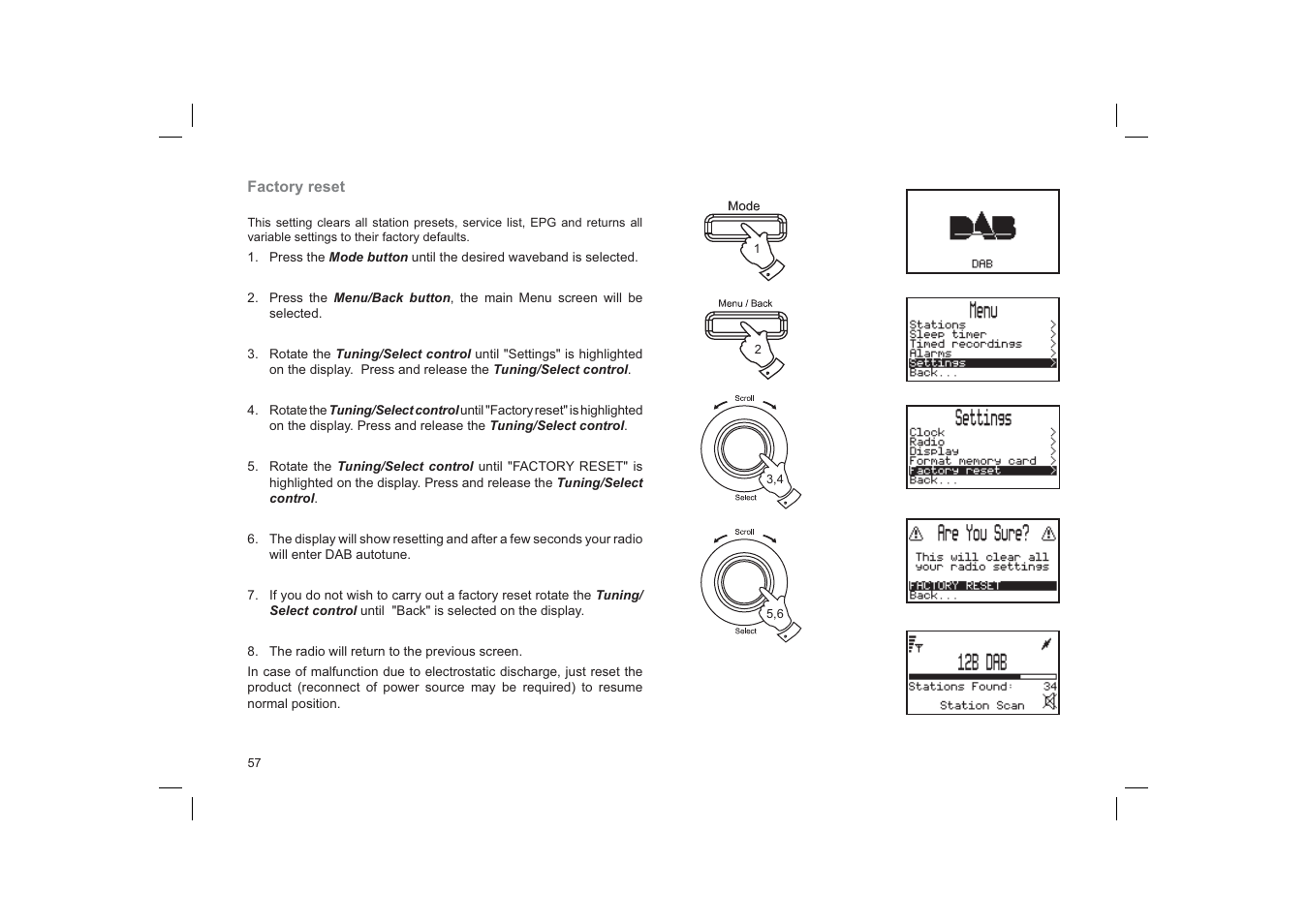 Roberts Radio RD-41 User Manual | Page 58 / 64
