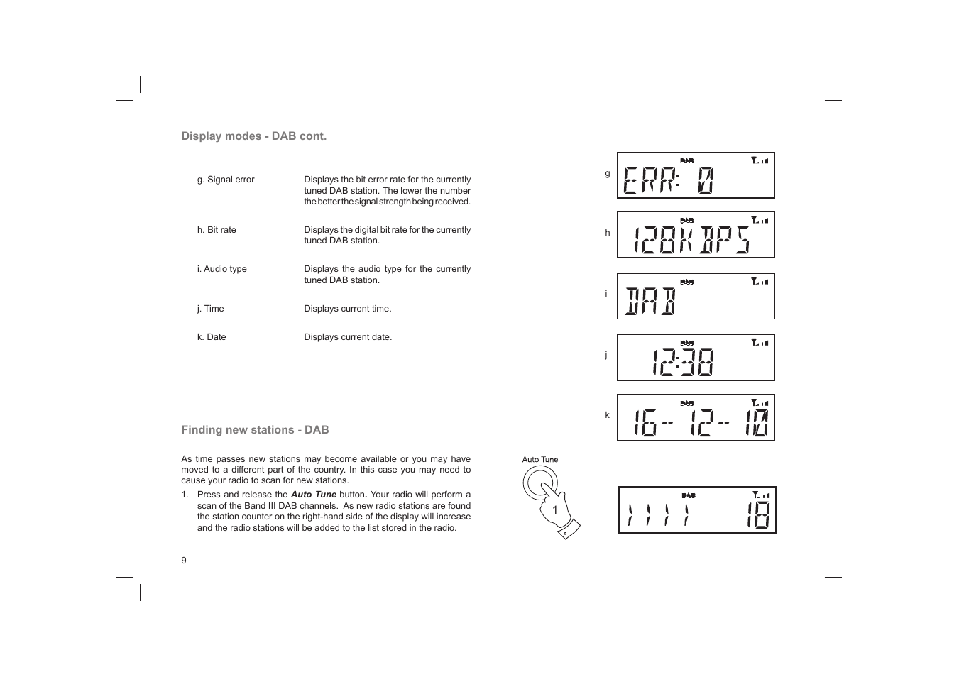 Roberts Radio Classic DAB User Manual | Page 10 / 24