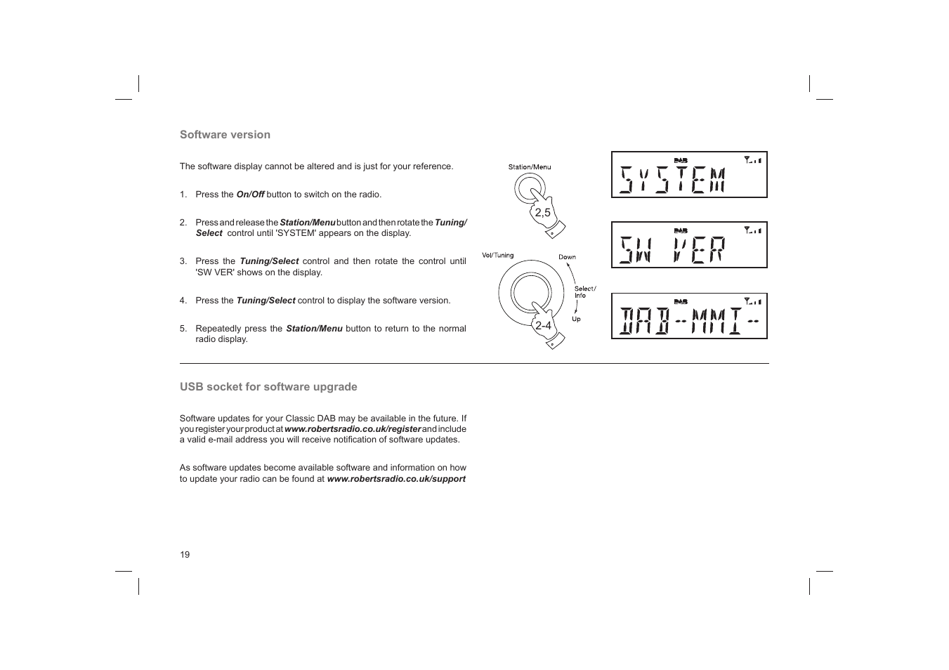 Roberts Radio Classic DAB User Manual | Page 20 / 24