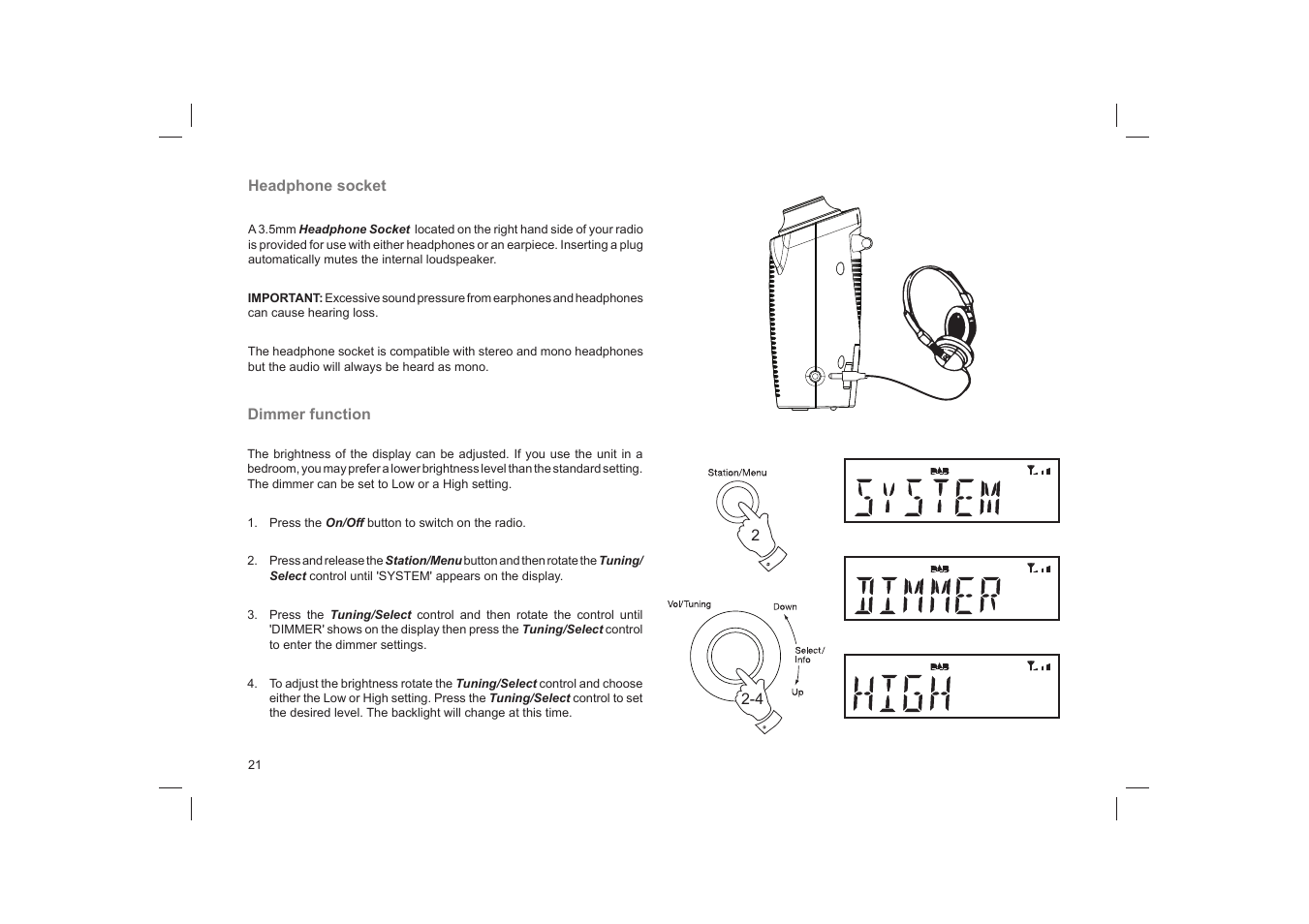 Roberts Radio Classic DAB User Manual | Page 22 / 24