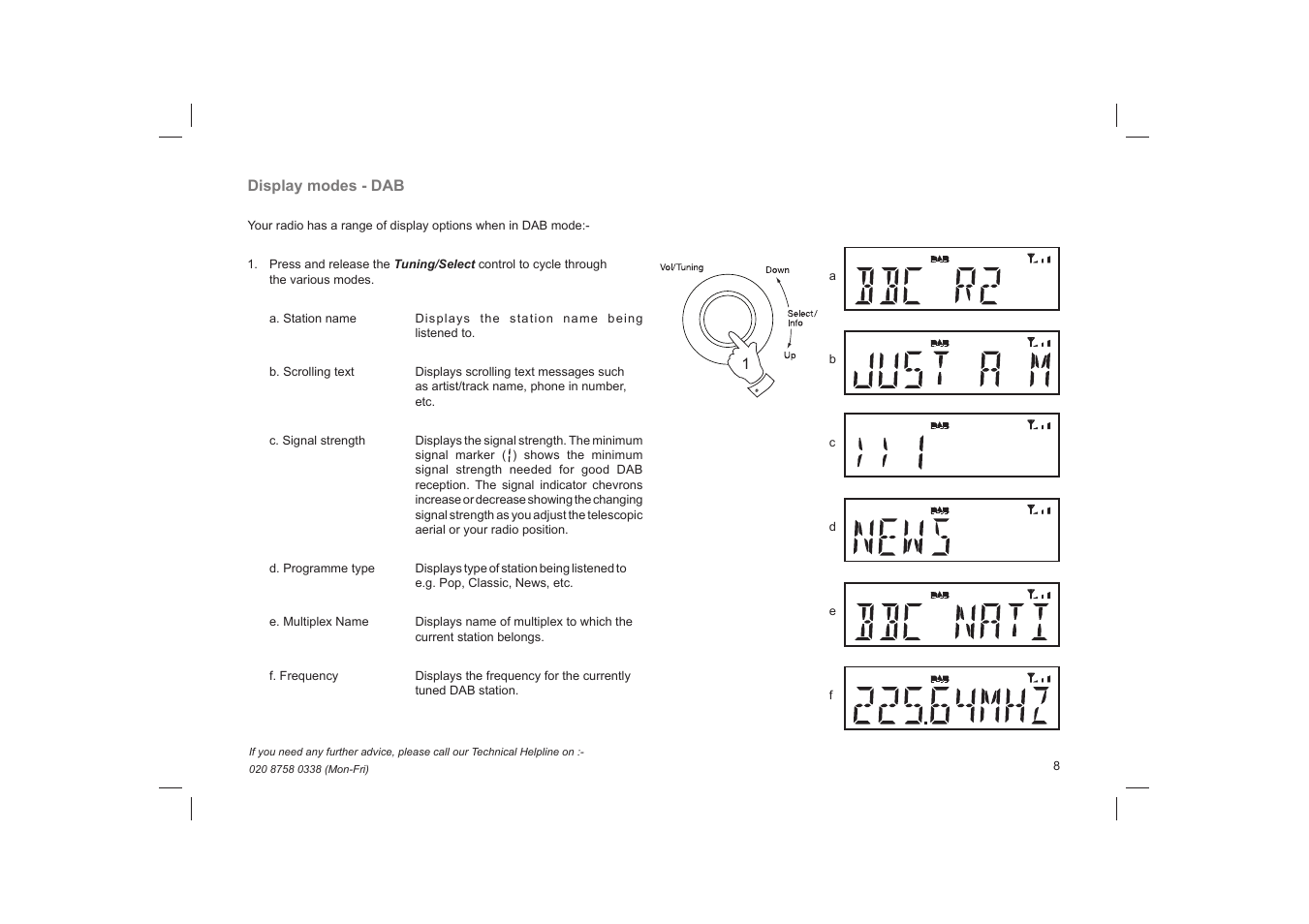 Roberts Radio Classic DAB User Manual | Page 9 / 24