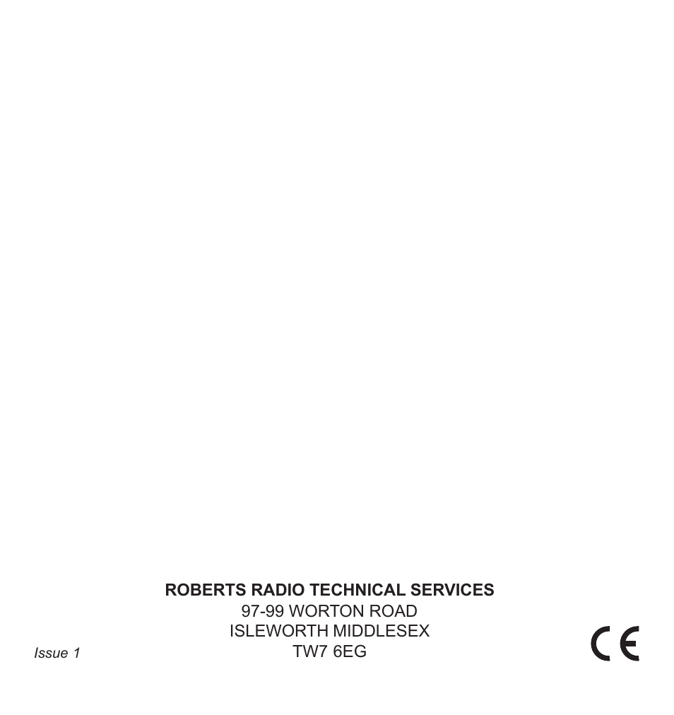 Roberts Radio R9941 User Manual | Page 16 / 16