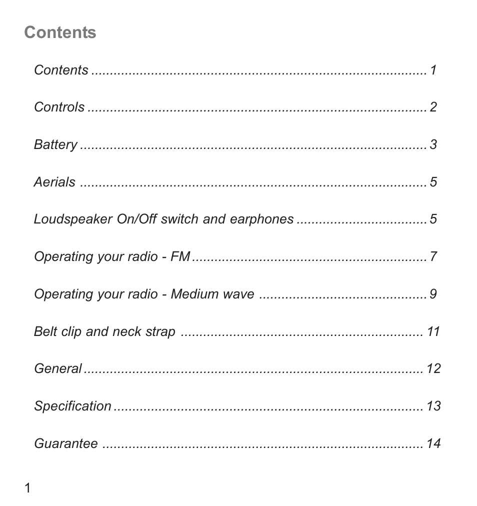 Roberts Radio R9941 User Manual | Page 2 / 16