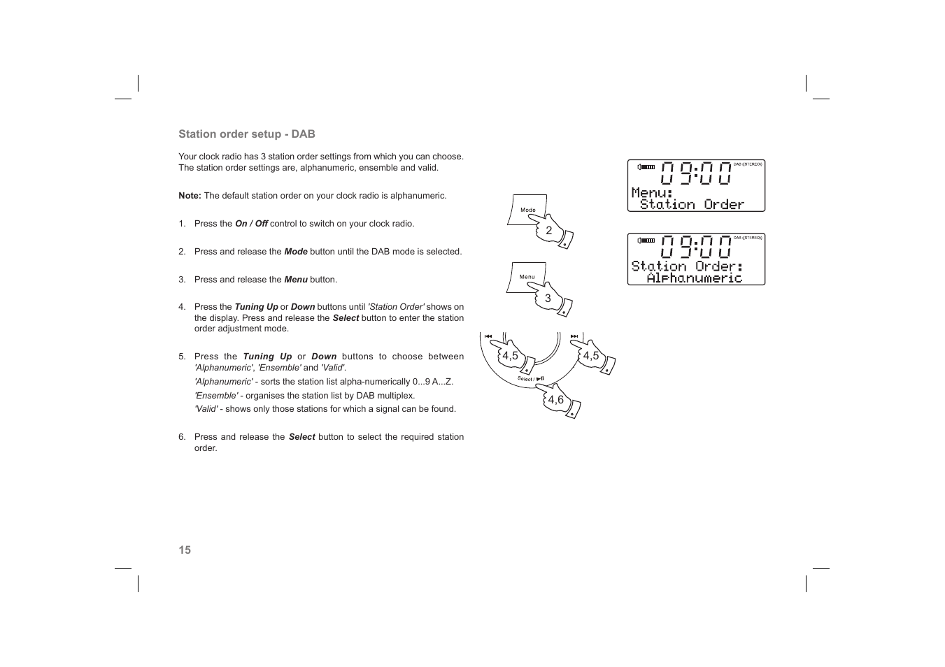 Roberts Radio DreamDock User Manual | Page 16 / 48