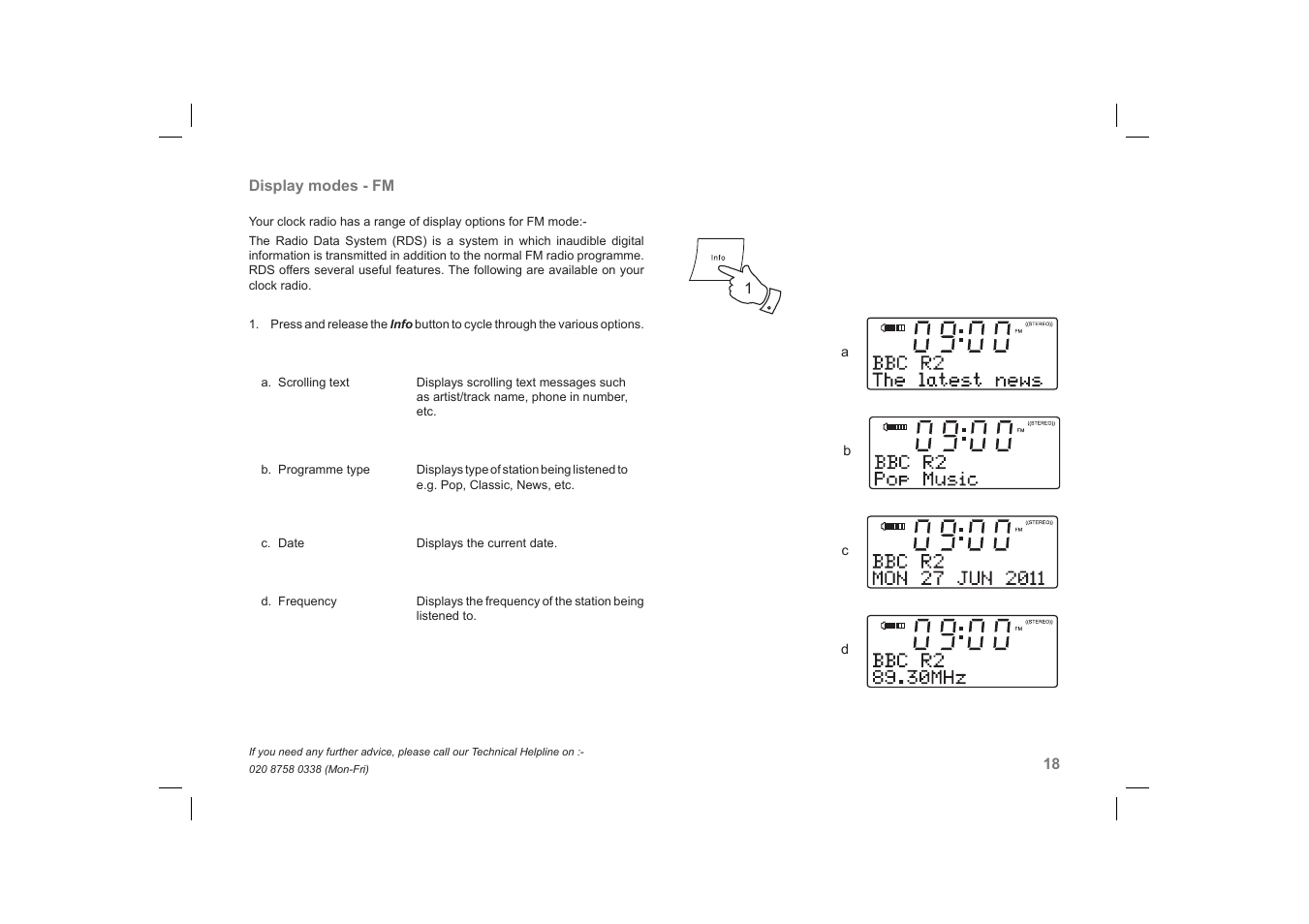 Roberts Radio DreamDock User Manual | Page 19 / 48