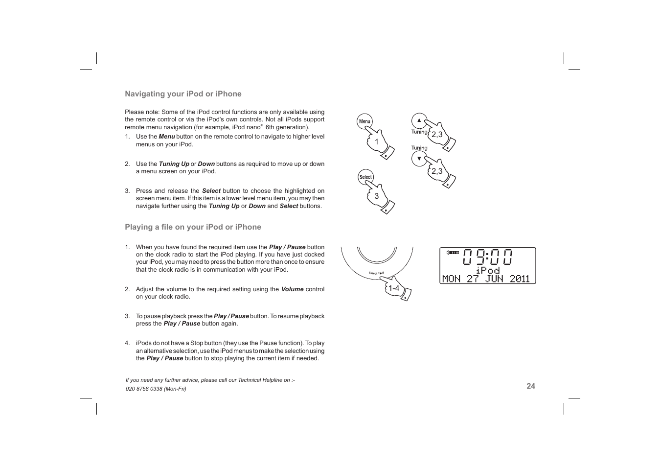 Roberts Radio DreamDock User Manual | Page 25 / 48