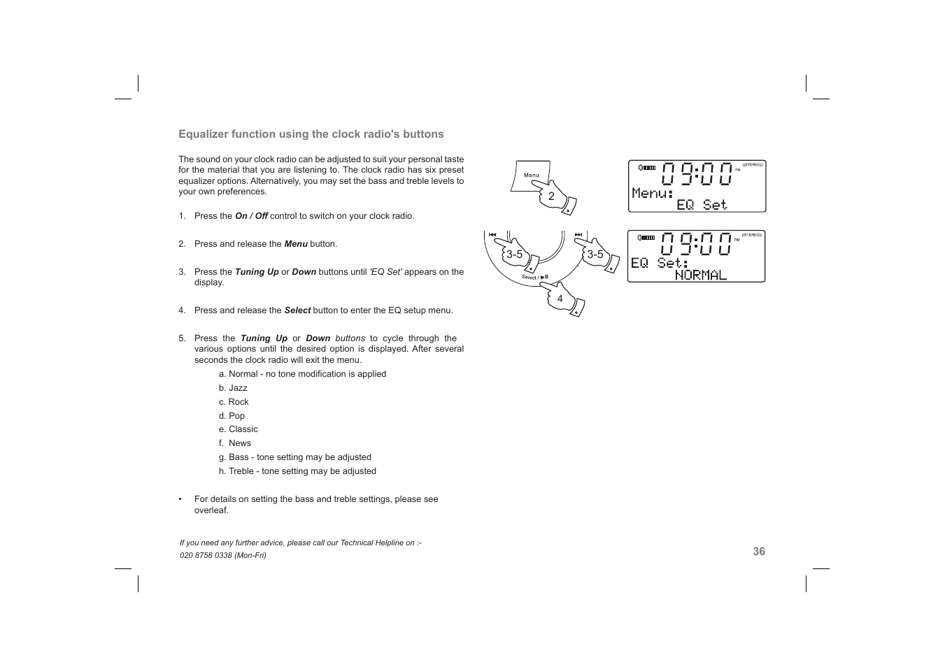 Roberts Radio DreamDock User Manual | Page 37 / 48